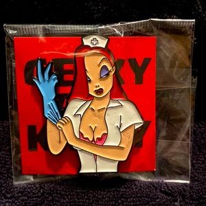 NWT Jessica Rabbit Sexy Enamel Pin